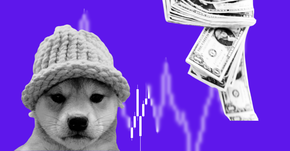 Стоимость Dogwifhat увеличилась на 25%